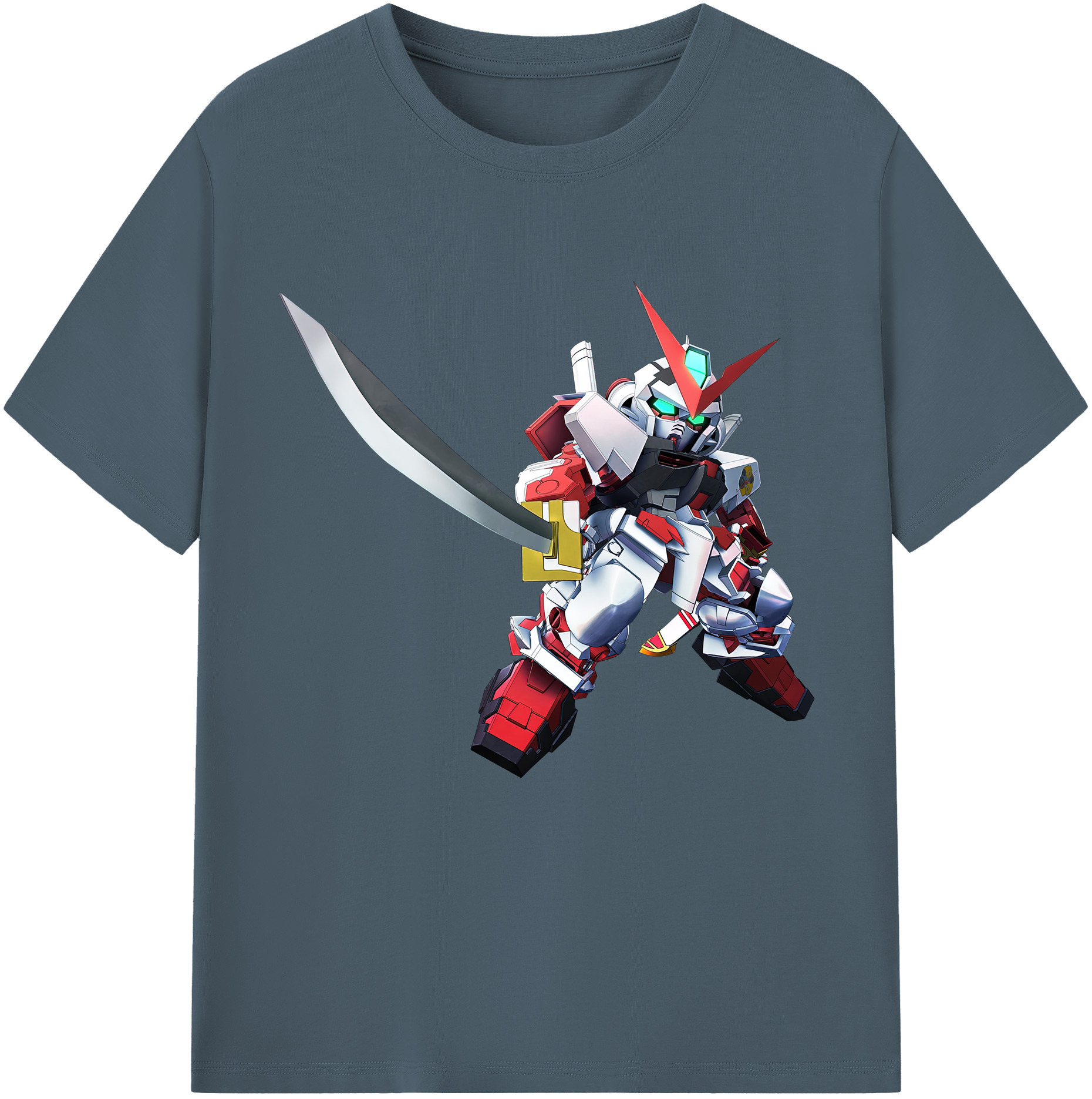 （画像用） 機動戦士ガンダム Mobile Suit Gundam 綿100％半袖Tシャツ（フロントプリント）